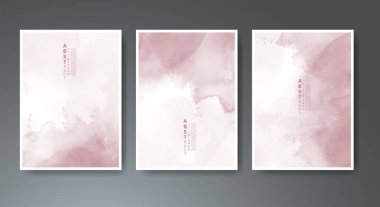 Soyut suluboya arka plan çizimleri. Kapak için tasarım, tarih, kartpostal, afiş, logo.