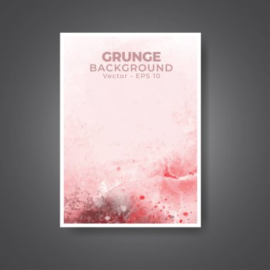 Suluboya arkaplan şablonu. Kapak için tasarım, tarih, kartpostal, afiş, logo.