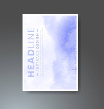 Suluboya geçmişi olan kartlar. Kapak için tasarım, tarih, kartpostal, afiş, logo.