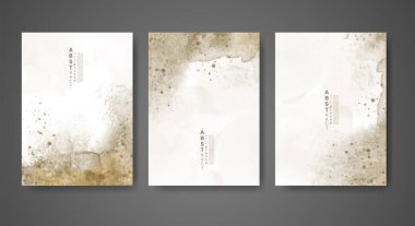 Suluboya arkaplan şablonu. Kapak için tasarım, tarih, kartpostal, afiş, logo.