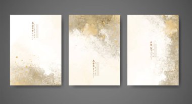 Suluboya arkaplan şablonu. Kapak için tasarım, tarih, kartpostal, afiş, logo.