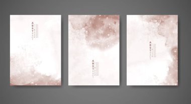 Suluboya arkaplan şablonu. Kapak için tasarım, tarih, kartpostal, afiş, logo.