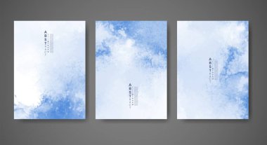 Suluboya arkaplan şablonu. Kapak için tasarım, tarih, kartpostal, afiş, logo.