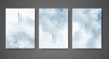 Suluboya arkaplan şablonu. Kapak için tasarım, tarih, kartpostal, afiş, logo.