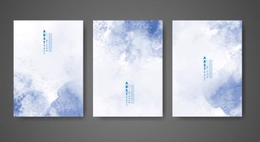 Suluboya arkaplan şablonu. Kapak için tasarım, tarih, kartpostal, afiş, logo.