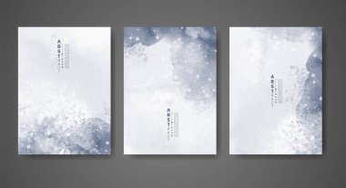 Suluboya arkaplan şablonu. Kapak için tasarım, tarih, kartpostal, afiş, logo.