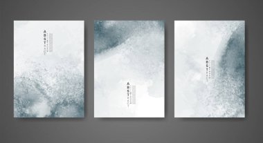 Soyut suluboya arka plan çizimleri. Kapak için tasarım, tarih, kartpostal, afiş, logo.