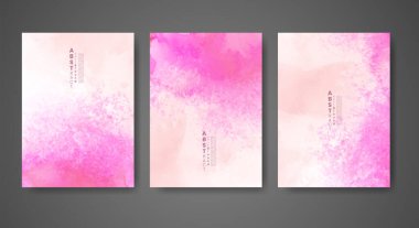 Soyut suluboya arka plan çizimleri. Kapak için tasarım, tarih, kartpostal, afiş, logo.