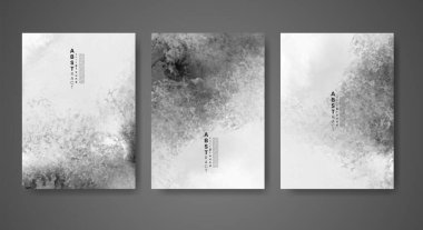 Soyut suluboya arka plan çizimleri. Kapak için tasarım, tarih, kartpostal, afiş, logo.