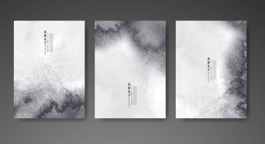 Soyut suluboya arka plan çizimleri. Kapak için tasarım, tarih, kartpostal, afiş, logo.