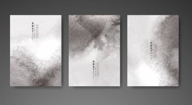 Soyut suluboya arka plan çizimleri. Kapak için tasarım, tarih, kartpostal, afiş, logo.