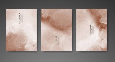 Soyut suluboya arka plan çizimleri. Kapak için tasarım, tarih, kartpostal, afiş, logo.