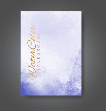 Suluboya arkaplan şablonu. Kapak için tasarım, tarih, kartpostal, afiş, logo.