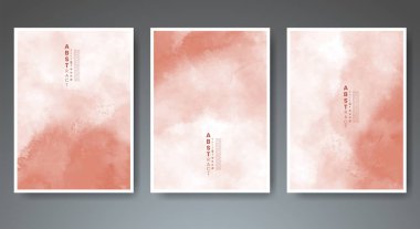 Soyut suluboya arka plan çizimleri. Kapak için tasarım, tarih, kartpostal, afiş, logo.