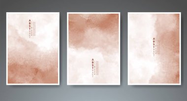 Soyut suluboya arka plan çizimleri. Kapak için tasarım, tarih, kartpostal, afiş, logo.