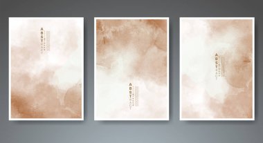 Soyut suluboya arka plan çizimleri. Kapak için tasarım, tarih, kartpostal, afiş, logo.