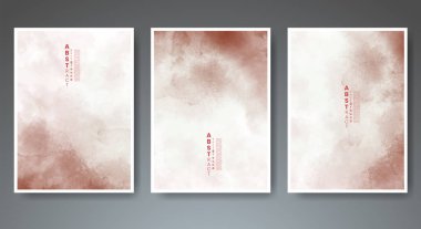 Soyut suluboya arka plan çizimleri. Kapak için tasarım, tarih, kartpostal, afiş, logo.