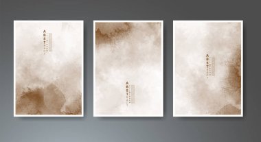 Soyut suluboya arka plan çizimleri. Kapak için tasarım, tarih, kartpostal, afiş, logo.