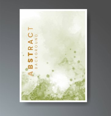 Soyut suluboya arka plan çizimleri. Kapak için tasarım, tarih, kartpostal, afiş, logo.