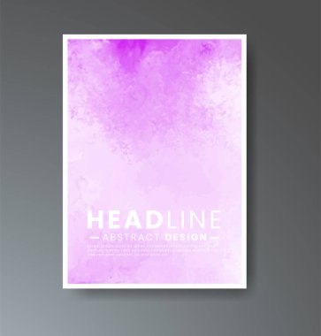 Suluboya arkaplan şablonu. Kapak için tasarım, tarih, kartpostal, afiş, logo.