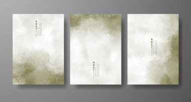 Soyut suluboya arka plan çizimleri. Kapak için tasarım, tarih, kartpostal, afiş, logo.