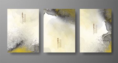 Soyut suluboya arka plan çizimleri. Kapak için tasarım, tarih, kartpostal, afiş, logo.