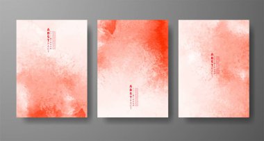 Soyut suluboya arka plan çizimleri. Kapak için tasarım, tarih, kartpostal, afiş, logo.