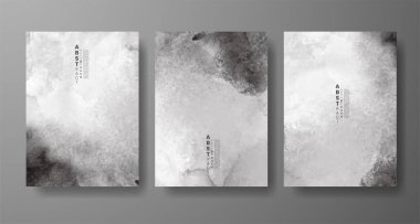 Soyut suluboya arka plan çizimleri. Kapak için tasarım, tarih, kartpostal, afiş, logo.