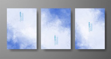 Soyut suluboya arka plan çizimleri. Kapak için tasarım, tarih, kartpostal, afiş, logo.