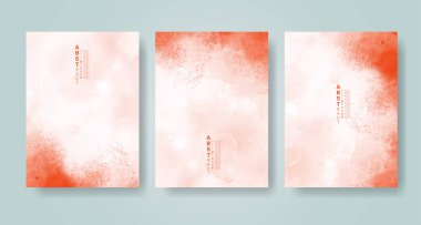 Soyut suluboya arka plan çizimleri. Kapak için tasarım, tarih, kartpostal, afiş, logo.