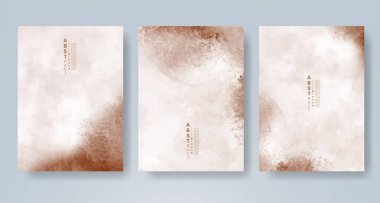 Soyut suluboya arka plan çizimleri. Kapak için tasarım, tarih, kartpostal, afiş, logo.