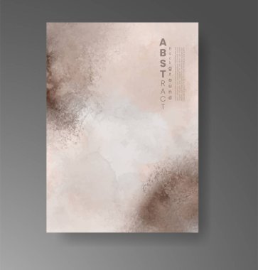 Suluboya geçmişi olan kartlar. Kapak için tasarım, tarih, kartpostal, afiş, logo.