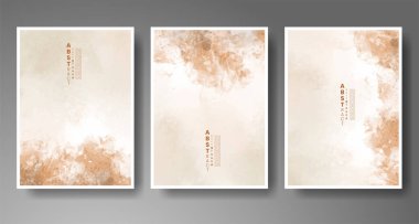 Suluboya arkaplan şablonu. Kapak için tasarım, tarih, kartpostal, afiş, logo.