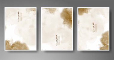 Suluboya arkaplan şablonu. Kapak için tasarım, tarih, kartpostal, afiş, logo.