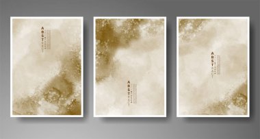 Suluboya arkaplan şablonu. Kapak için tasarım, tarih, kartpostal, afiş, logo.