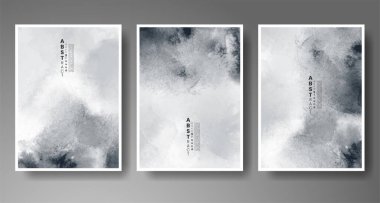 Suluboya arkaplan şablonu. Kapak için tasarım, tarih, kartpostal, afiş, logo.