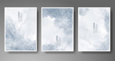 Suluboya arkaplan şablonu. Kapak için tasarım, tarih, kartpostal, afiş, logo.