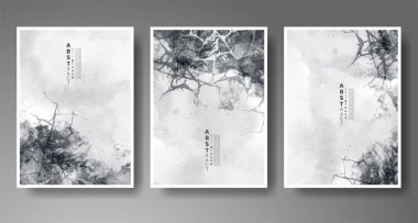 Suluboya arkaplan şablonu. Kapak için tasarım, tarih, kartpostal, afiş, logo.