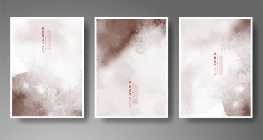 Suluboya arkaplan şablonu. Kapak için tasarım, tarih, kartpostal, afiş, logo.