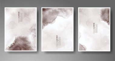 Suluboya arkaplan şablonu. Kapak için tasarım, tarih, kartpostal, afiş, logo.