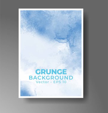 Suluboya arkaplan şablonu. Kapak için tasarım, tarih, kartpostal, afiş, logo.