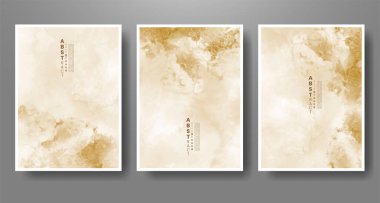 Soyut suluboya arka plan çizimleri. Kapak için tasarım, tarih, kartpostal, afiş, logo.