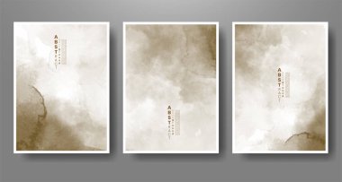 Soyut suluboya arka plan çizimleri. Kapak için tasarım, tarih, kartpostal, afiş, logo.