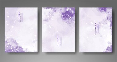 Soyut suluboya arka plan çizimleri. Kapak için tasarım, tarih, kartpostal, afiş, logo.