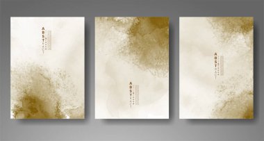 Soyut suluboya arka plan çizimleri. Kapak için tasarım, tarih, kartpostal, afiş, logo.