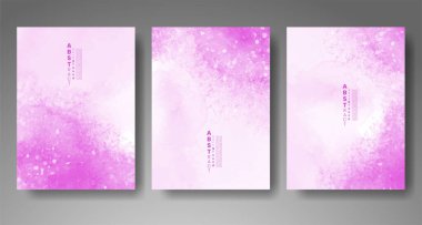 Soyut suluboya arka plan çizimleri. Kapak için tasarım, tarih, kartpostal, afiş, logo.