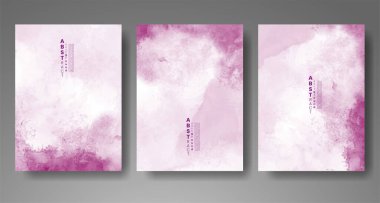 Soyut suluboya arka plan çizimleri. Kapak için tasarım, tarih, kartpostal, afiş, logo.