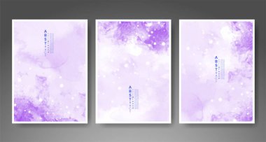 Soyut suluboya arka plan çizimleri. Kapak için tasarım, tarih, kartpostal, afiş, logo.