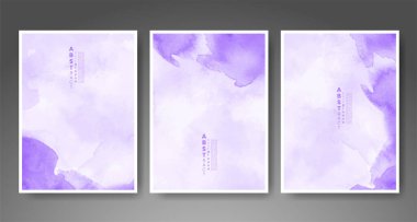 Soyut suluboya arka plan çizimleri. Kapak için tasarım, tarih, kartpostal, afiş, logo.