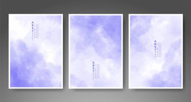 Soyut suluboya arka plan çizimleri. Kapak için tasarım, tarih, kartpostal, afiş, logo.